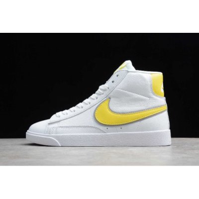 Nike Blazer Mid Qs Hh Beyaz / Turuncu / Sarı Kaykay Ayakkabı Türkiye - GFB80W39